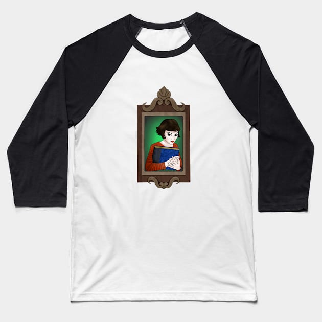 Amelie Poulain Baseball T-Shirt by Andromedeus
